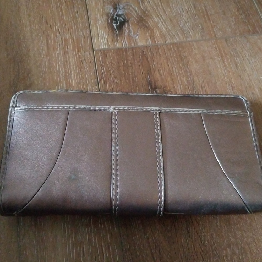 Coach leather wallet - Picture 3 of 4